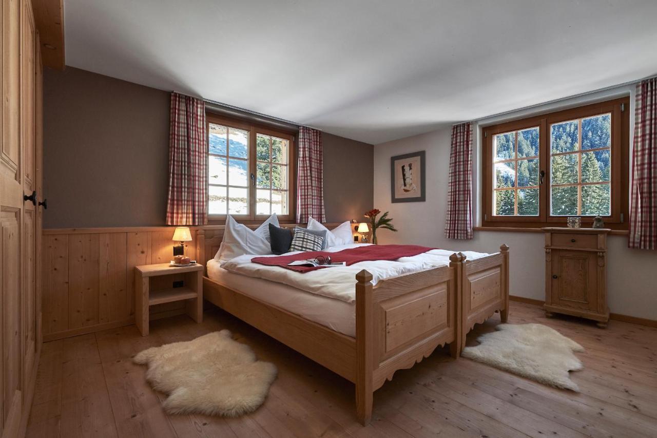 Hotel Berghaus Alpenroesli Klosters Esterno foto