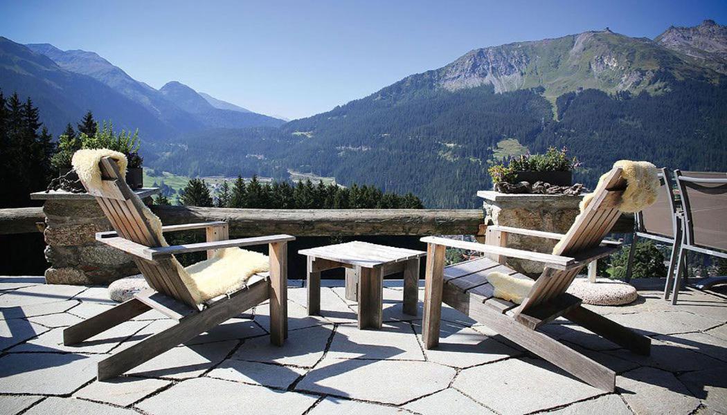 Hotel Berghaus Alpenroesli Klosters Esterno foto